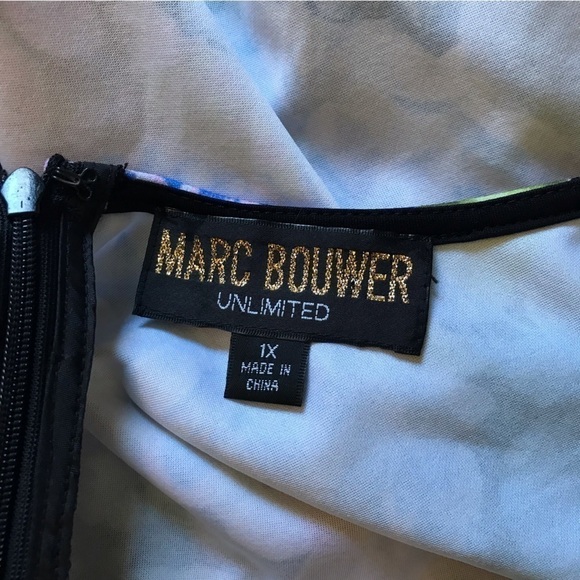 MARK Bouwer floral print dress. Plus size. - Picture 11 of 11